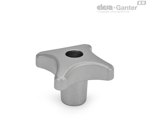 DIN 6335-NI Hand Knobs Stainless Steel | Elesa+Ganter